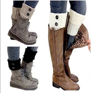 New! NWT Pack of 3 Knit Boot (leg) Cuffs (+1 Free)